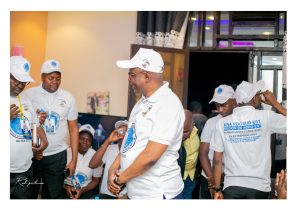 ARC RANEB lors de la cérémonie de réjouissance à la fin de la FdF